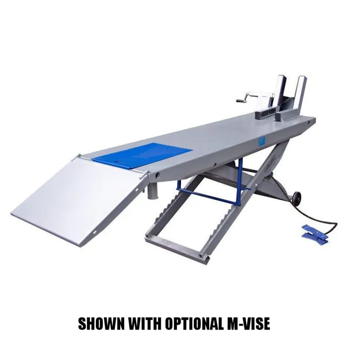 ASEplatinum M-1000C Grey Shown with Optional Cycle Vise
