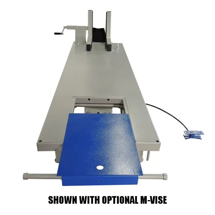 ASEplatinum M-1000C Grey Shown with Optional Cycle Vise