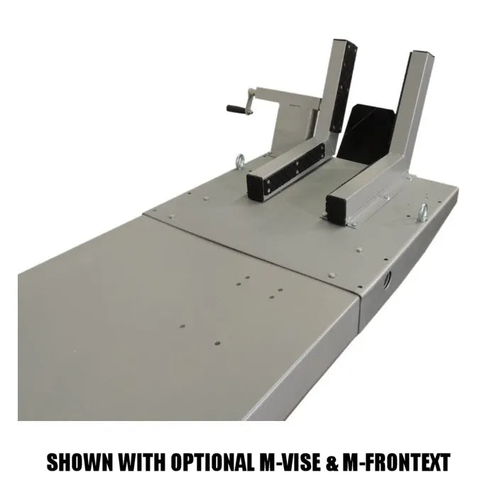 ASEplatinum M-1000C Grey Shown with Optional Cycle Vise and Front Extension