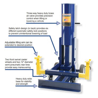 Hein-Werner HW93690 10-Ton Air Bumper Jack – Automotive Service