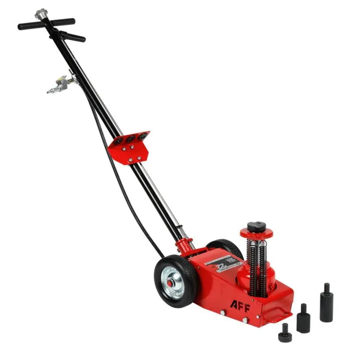 AFF 565F 22-Ton Air Hydraulic Axle Jack Extensions and Saddle Adapter