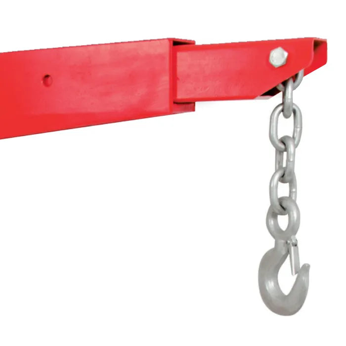 (4) Different Boom Locking Settings: 3 Ton, 2 Ton, 1.5 Ton, 1 Ton