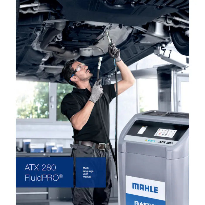 MAHLE ATX-280 FluidPRO Transmission Fluid Exchanger In Use