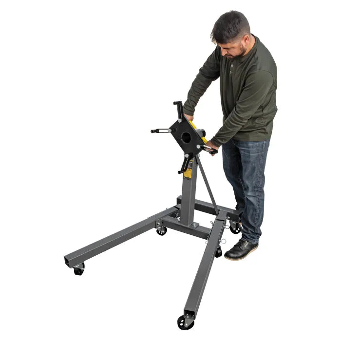 Ranger RES-1TF 1-Ton Folding Engine Stand Adjustable Mount