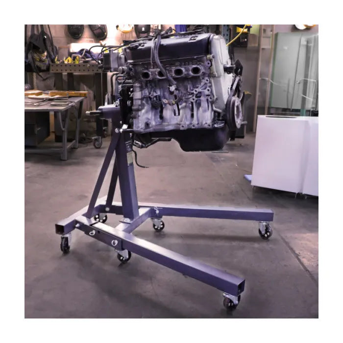 Ranger RES-1TF 1-Ton Folding Engine Stand In Use