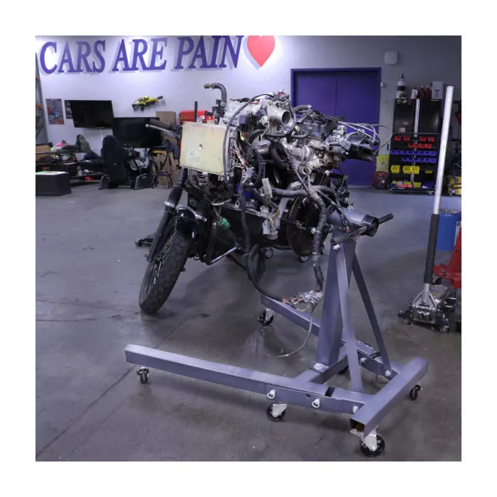Ranger RES-1TF 1-Ton Folding Engine Stand In Use