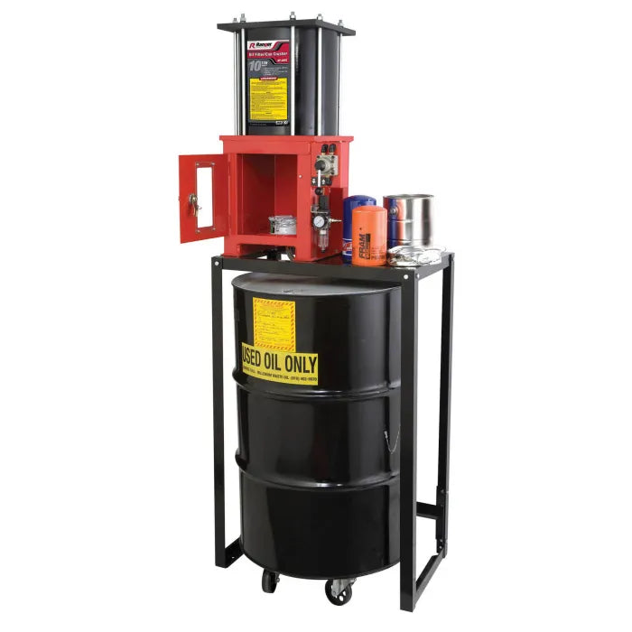 Ranger RP-20FC Oil Filter Crusher with Stand Barrel Not Included