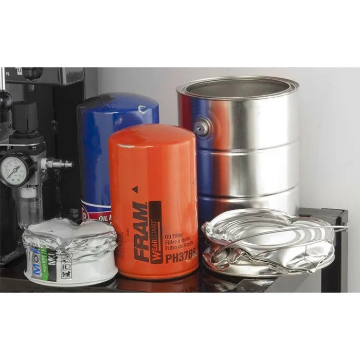Ranger Oil Filter Crushers Flatten Used Cans and Filters