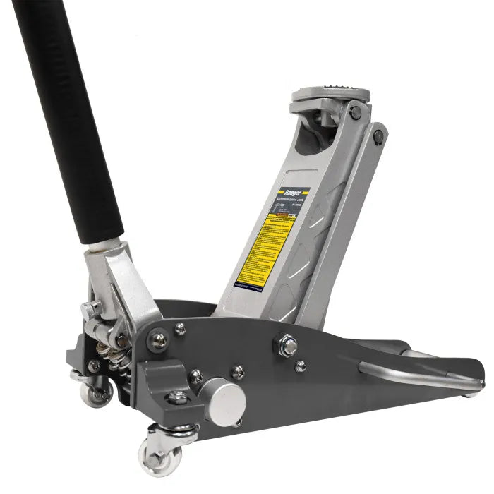 Ranger RFJ-3000AL 1-1/2 Ton Aluminum Racing Jack Raised