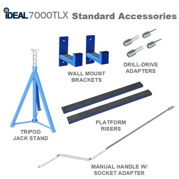 iDEAL 7000TLX Automotive Tilt Lift 7,000 lbs. Capacity
