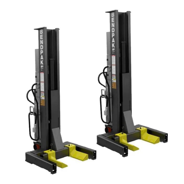 BendPak PCL-18B-2 Wired Mobile Column Lift Set of 2 36,000 lbs. Total Lifting Capacity - 18,000 lbs. per Column