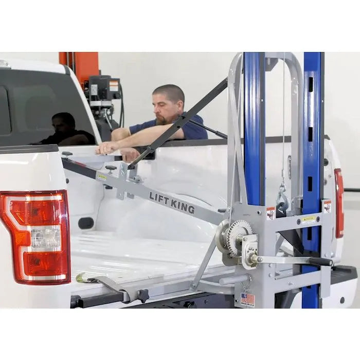 Lift King LK4053 Box Attachment & Bushing Kit In Use