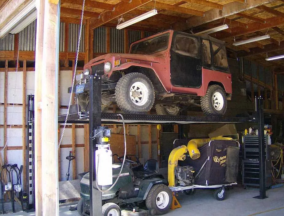 Workhorse FP-8K 4 post lift - Ron Kelly