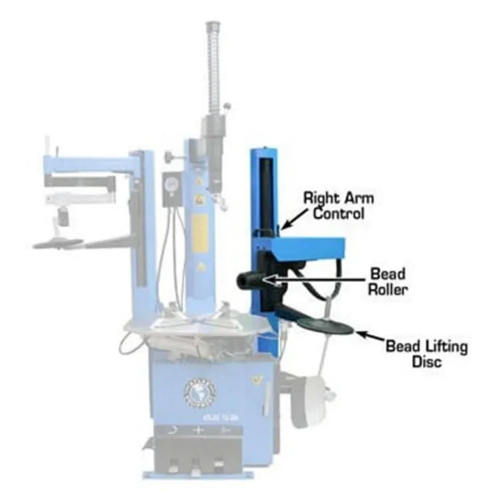Atlas Right-Hand Assist Arm for 700 Series Tilt-Back Tire Changers