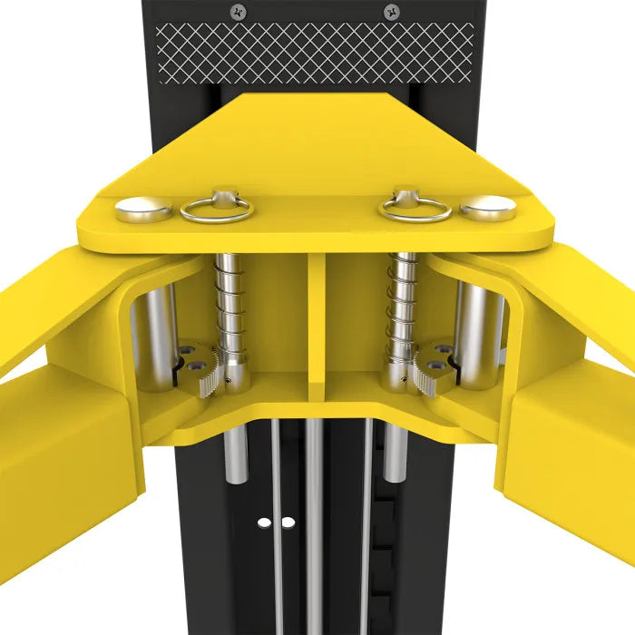 Heavy-Duty 6" X 6" Tubular Steel Carriage For Maximum Strength