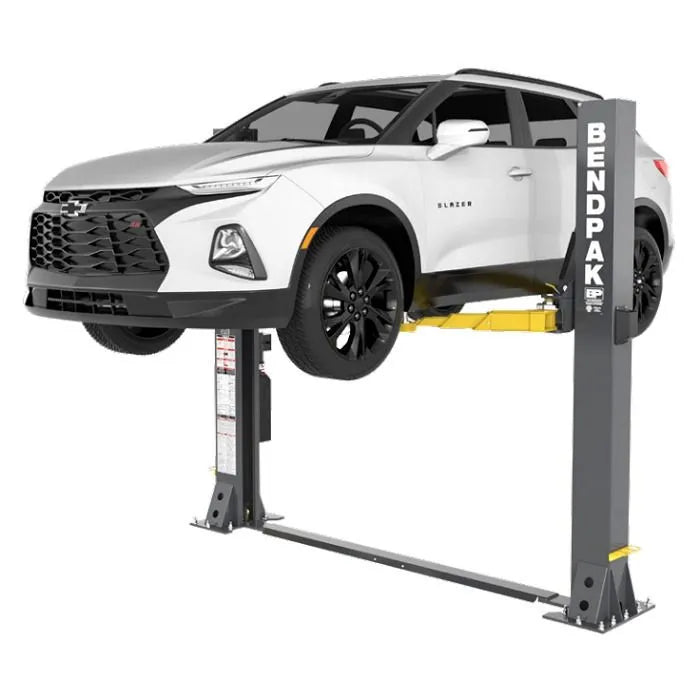 BendPak 9APF Floorplate Chain-Over Two Post Lift 9,000 lbs. Capacity Triple-Telescoping Arms