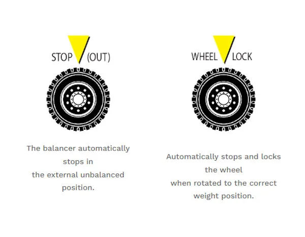 Rotary R540 RTLD Truck 2D Wheel Balancer