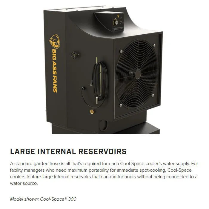 Big Ass Fans Cool-Space 300 Evaporative Cooler – Automotive