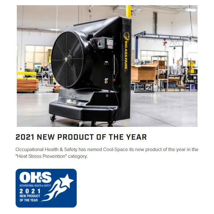 Big Ass Fans Cool-Space 300 Evaporative Cooler – Automotive