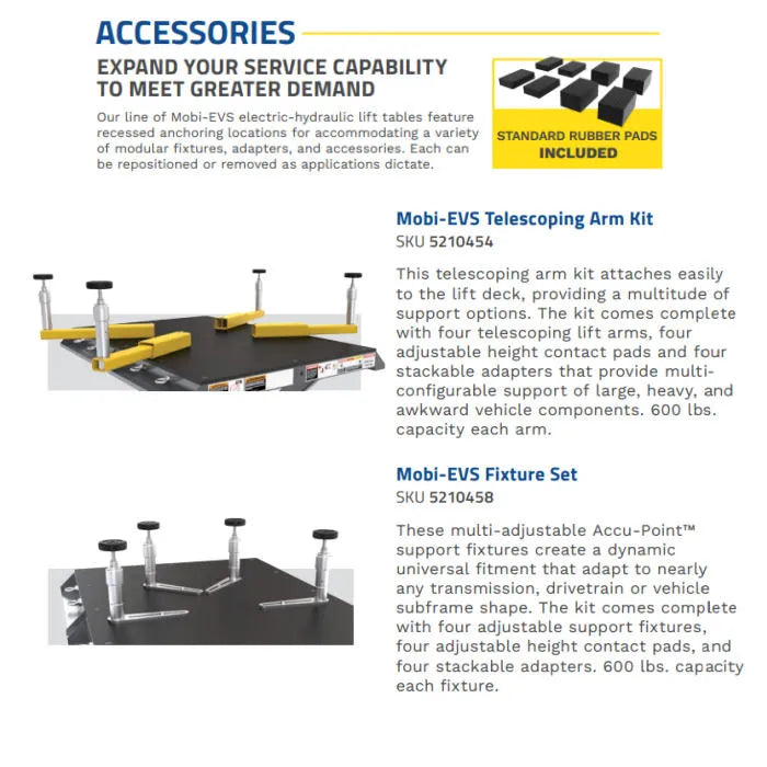 BendPak EVS4500 EV Battery and Powertrain Lift Table In Use