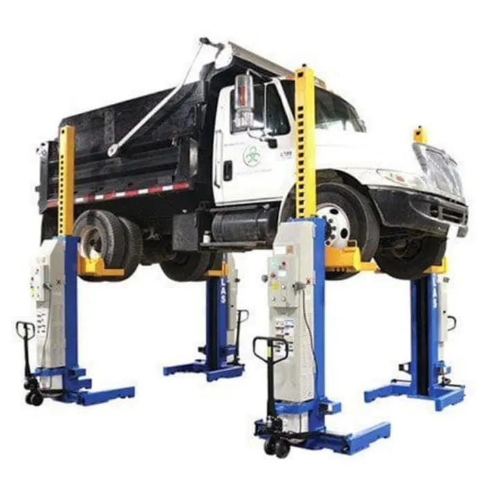 Atlas ML-4030BC Wired Mobile Column Lifts Set of 4 ALI Certified 66,000 lb. Capacity REDUCED!