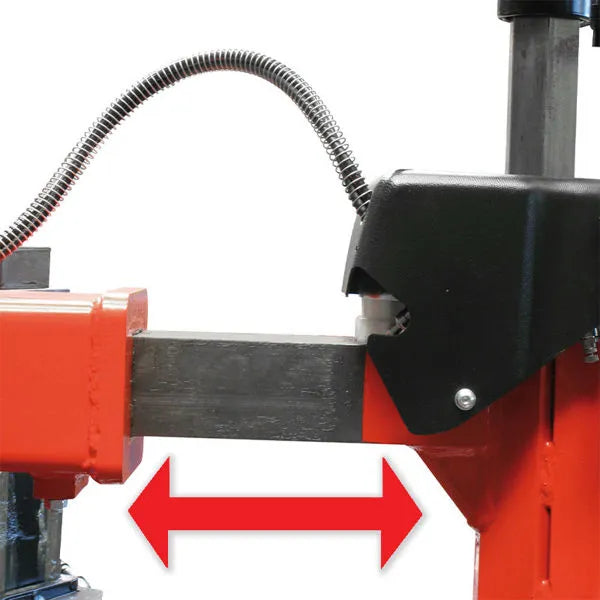 Galvanized double-acting bead breaker
designed to protect alloy rims.