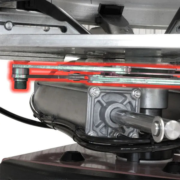 Removable pedal unit for easy maintenance.