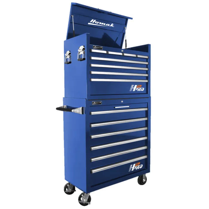 Homak H2PRO 36" Top Chest and Rolling Cabinet Combo
