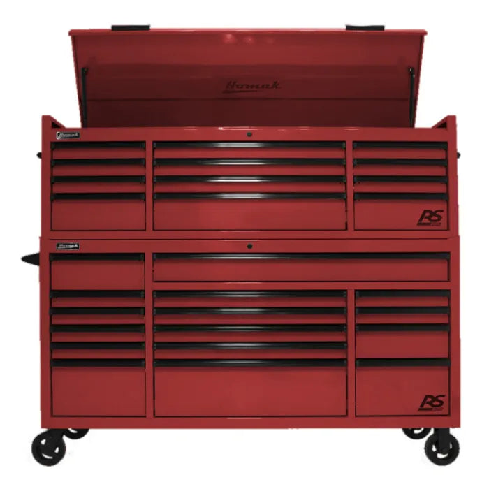 Homak RS PRO 72" Top Chest and Rolling Cabinet Combo