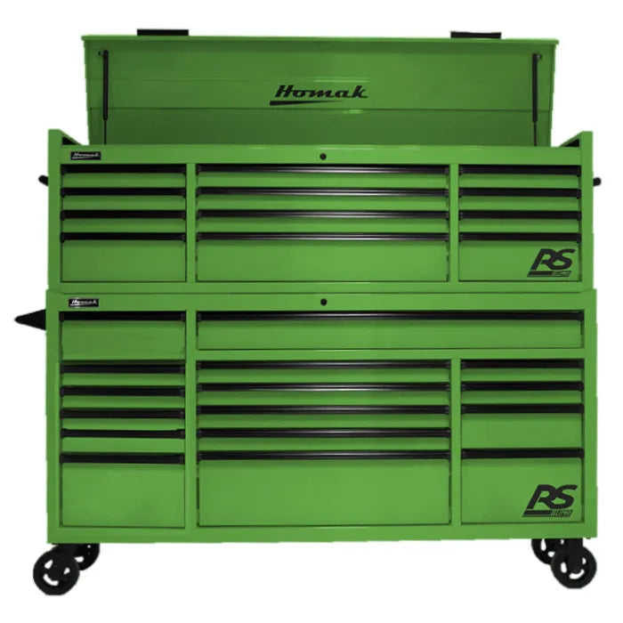 Homak RS PRO 72" Top Chest and Rolling Cabinet Combo