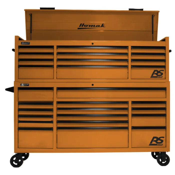 Homak RS PRO 72" Top Chest and Rolling Cabinet Combo