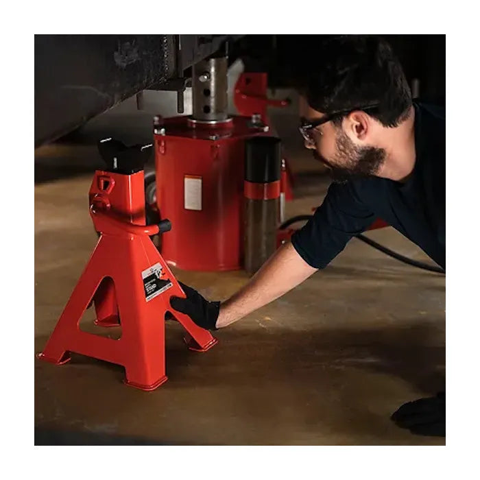AFF 3312C 12-Ton Medium Ratchet Style Jack Stands – Automotive
