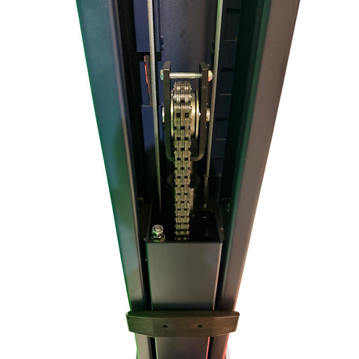 Eagle EAG-9C Clear Floor Two Post Lift Chain-Driven
