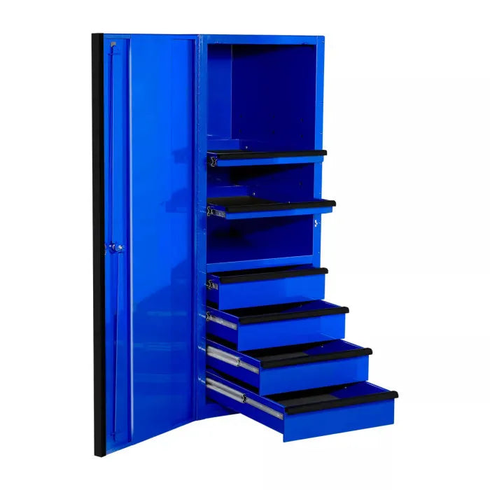 Extreme Tools EXQ Pro 24" Side Cabinet Blue with Black Handles