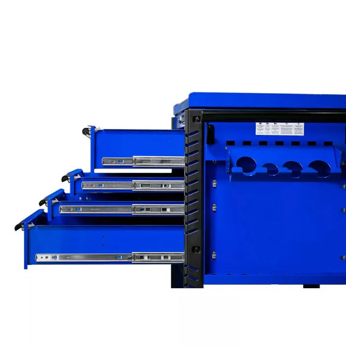 Rugged, non-marking, impact-resisting bumpers design, to protect your work space
