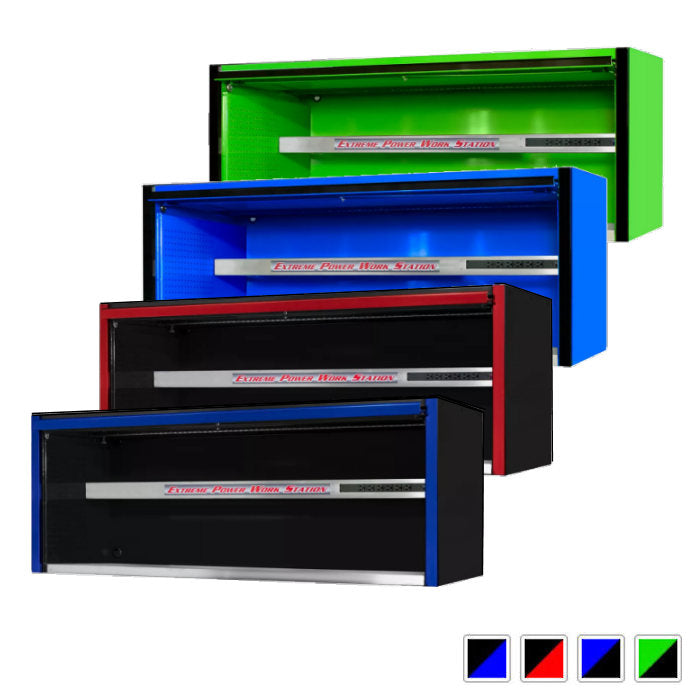 Extreme Tools EXQ Pro Series 72" Extreme Power Workstation Hutch Available in 4 Colors