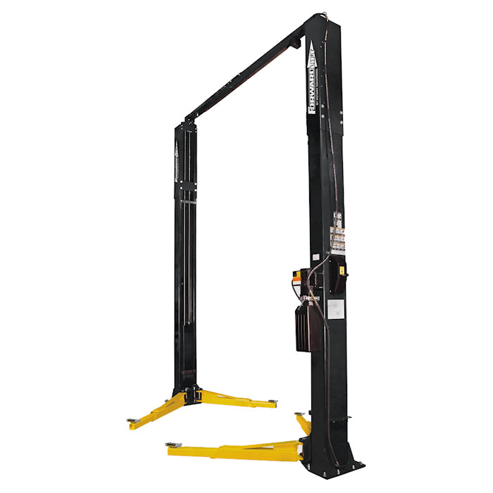 Forward Lift F12N301178" Two Post Lift 12,000 lbs. Capacity ALI Certified in Black