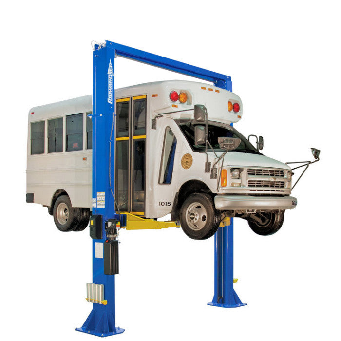 Forward Lift DP18PN000 Premium Heavy-Duty Two Post Truck Lift ALI Certified in Blue