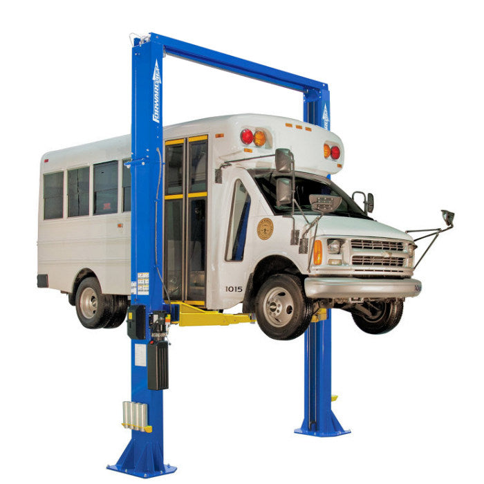 Forward Lift DP18PN001 Premium Heavy-Duty Two Post Truck Lift ALI Certified in Blue