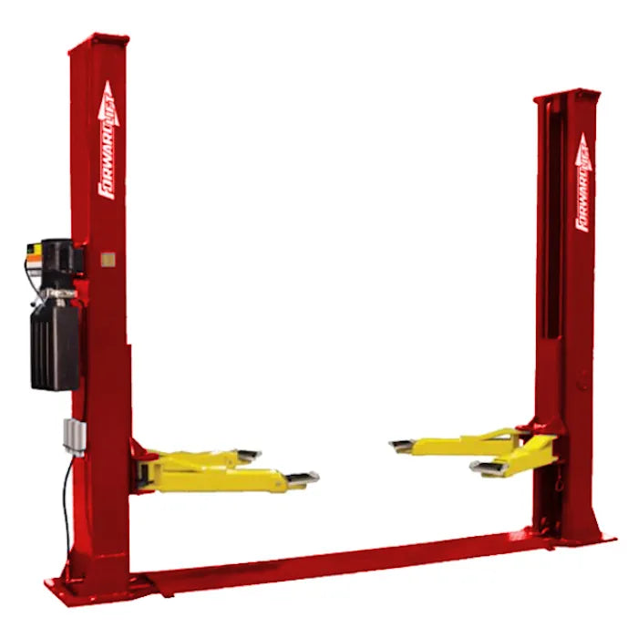 Forward Lift BP9 Two Post Lift ALI Certified in Red