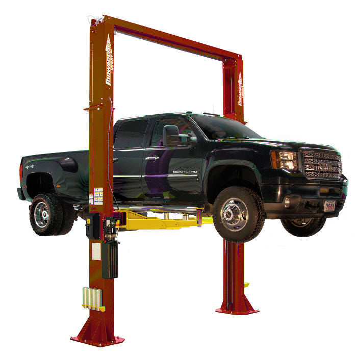 Forward Lift DP15N001 175" Two Post Lift ALI Certified in Red
