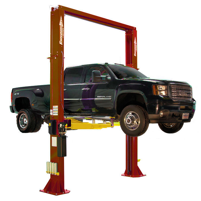Forward Lift DP15N002 199" Two Post Lift ALI Certified in Red