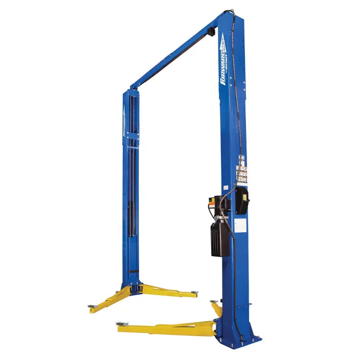 Forward Lift F12N301178" Two Post Lift 12,000 lbs. Capacity ALI Certified in Blue