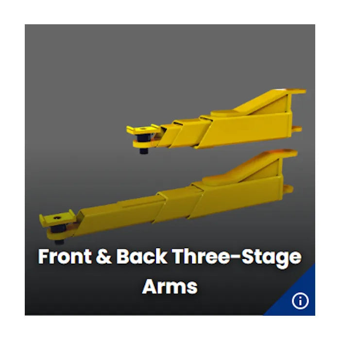 Front & Back Three-Stage Arms