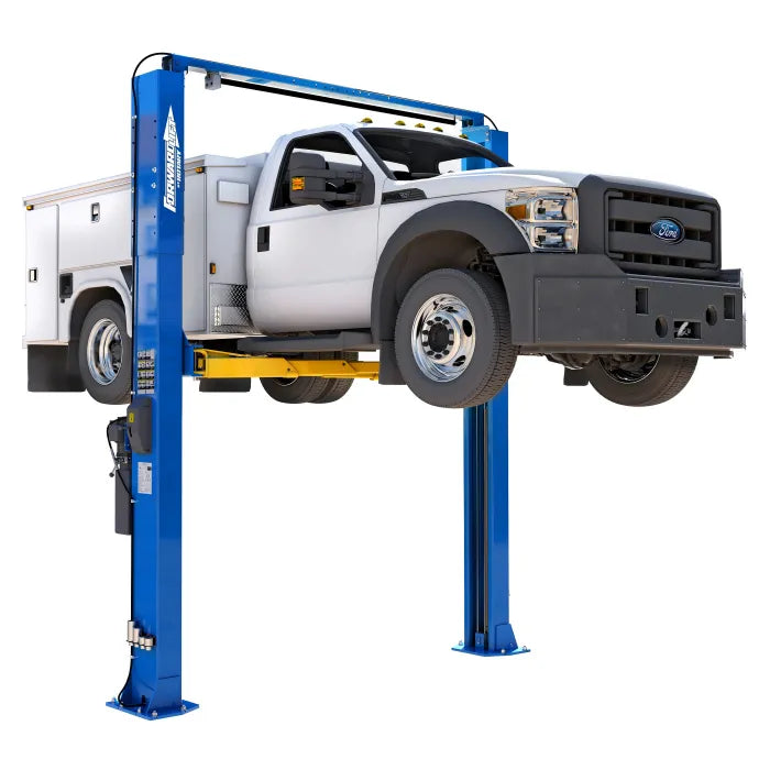 Forward Lift I12N303 Pro 143" Two Post Lift 12,000 lbs. Capacity ALI Certified in Blue