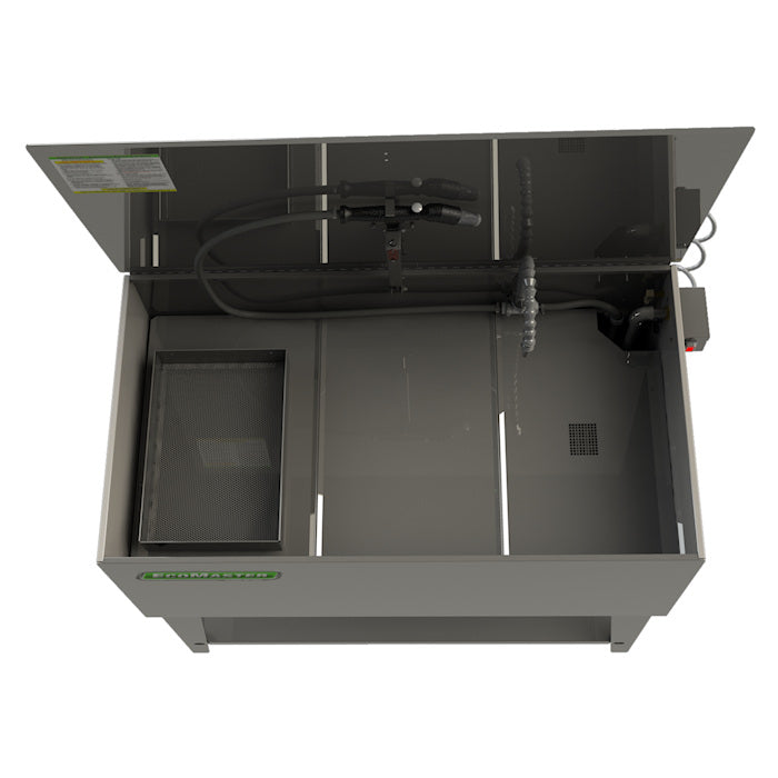 EcoMaster EM200 Stainless Aqueous Parts Washer Wash Tank 