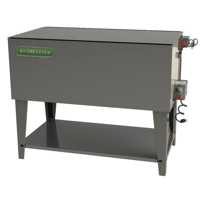 EcoMaster EM440 Stainless Aqueous Parts Washer Lid Closed 