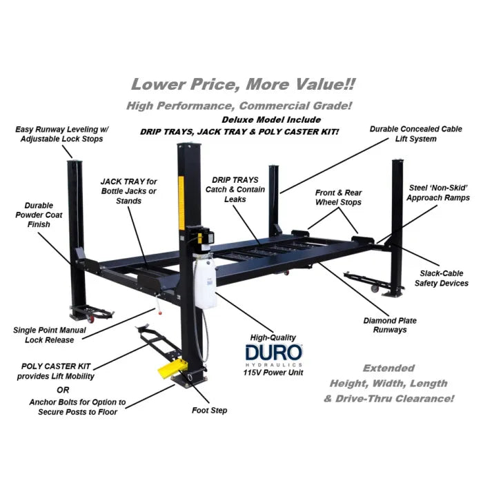 Tuxedo FP9K-DX-XLT Features