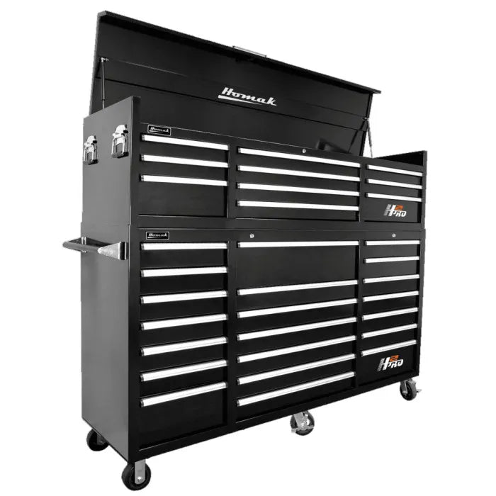 Homak H2PRO 72" Top Chest and Rolling Cabinet Combo