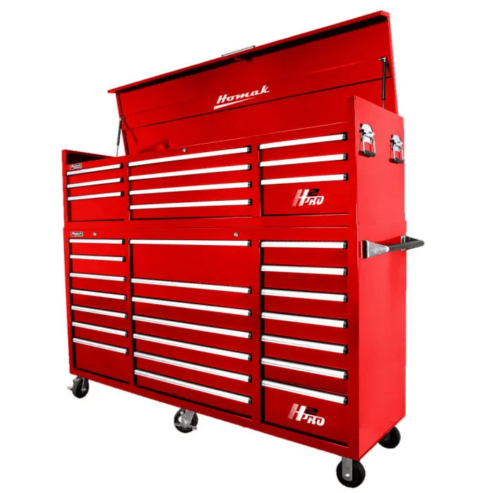 Homak H2PRO 72" Top Chest and Rolling Cabinet Combo